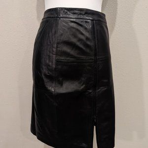 Leather skirt